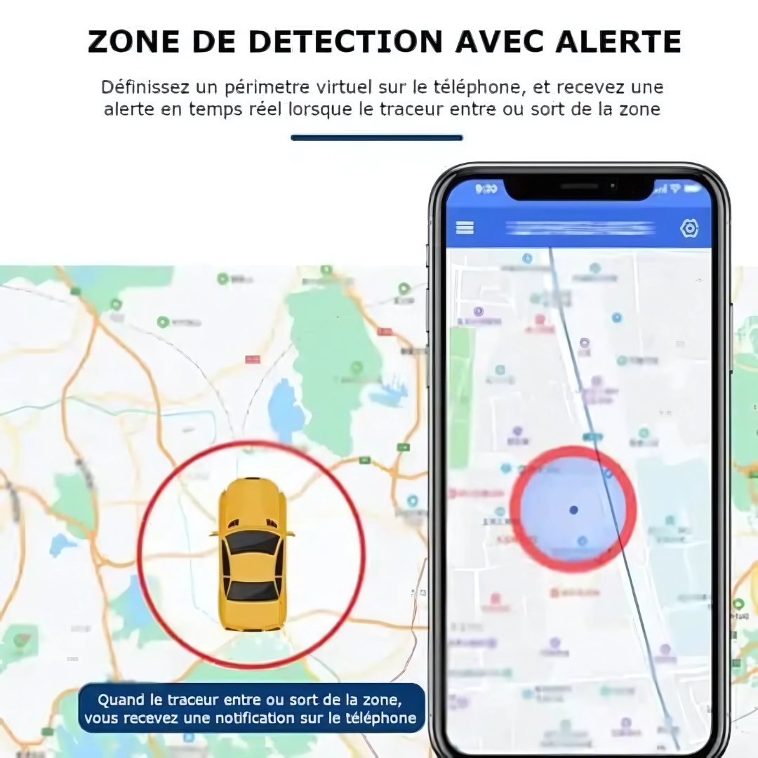 Traceur pour vélo compact et aimanté, GPS traceur vélo précis avec gps tag bike et suivi en temps réel