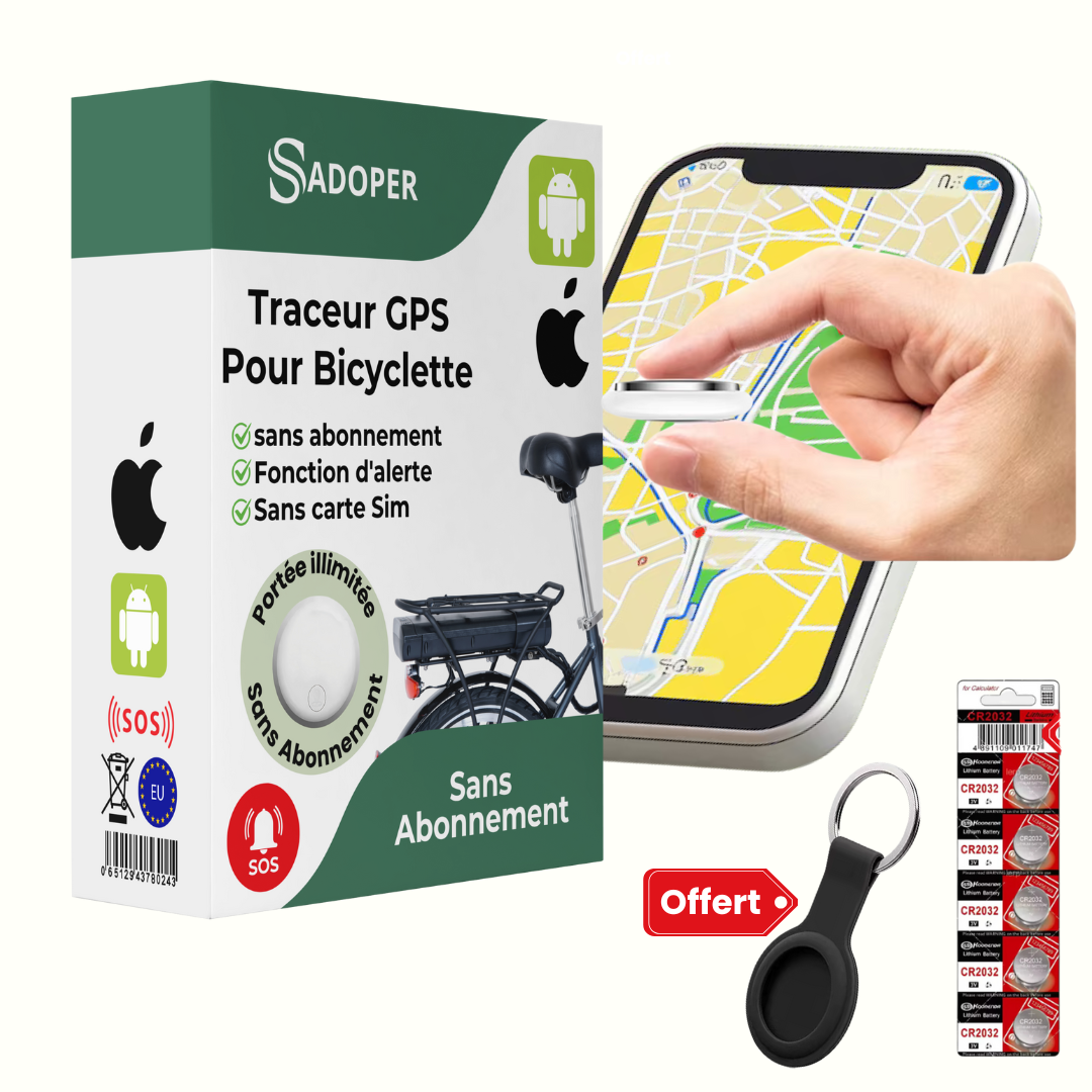 Traceur GPS pour vélo étanche et discret avec gps sur vélo et miniature GPS tracker longue distance
