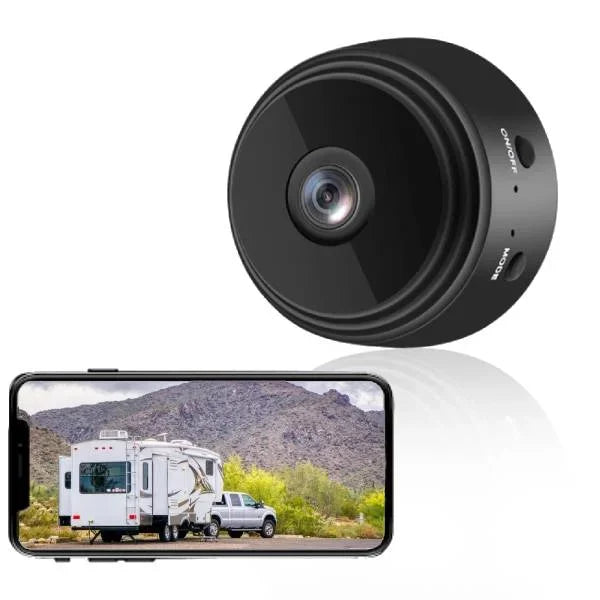 Telecamera Retromarcia Wireless HD per Camper, Camion e Rimorchi – Visione Notturna, Impermeabile, Facile da Installare