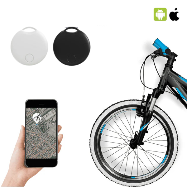 GPS BikeTracker | Ultra Preciso, Senza Abbonamento e Resistente all’Acqua per Biciclette, Auto e Motociclette
