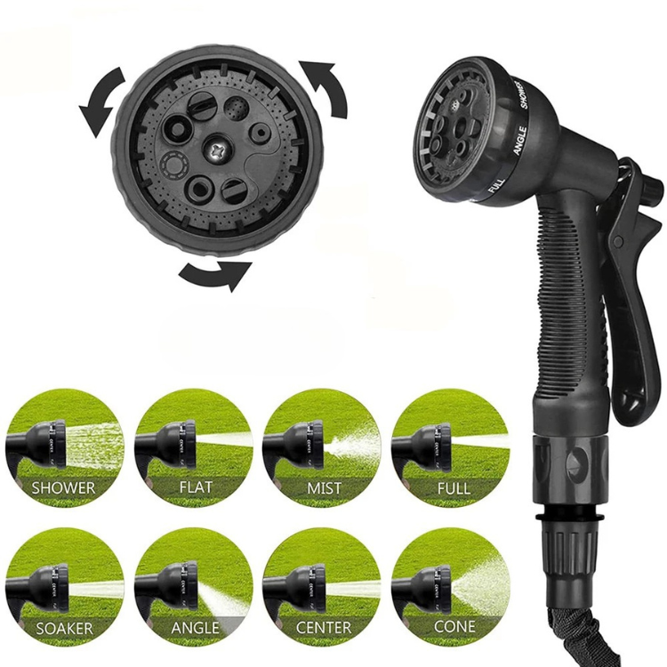 Tubo da Giardino Estensibile 30m | Anti-Piegatura, Senza Grovigli & Ultra Resistente per Grandi Giardini