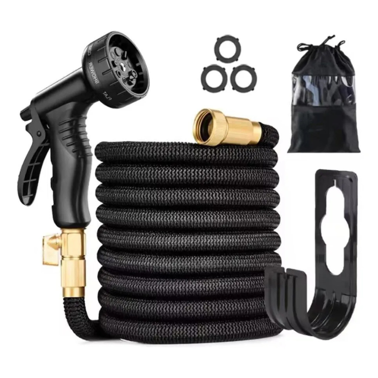 Tubo da Giardino Estensibile 30m | Anti-Piegatura, Senza Grovigli & Ultra Resistente per Grandi Giardini