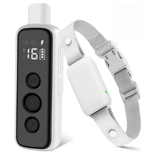 Vibrationshalsband für taube Hunde – Hundehalsband mit Ton, Vibration und praktischer Fernbedienung