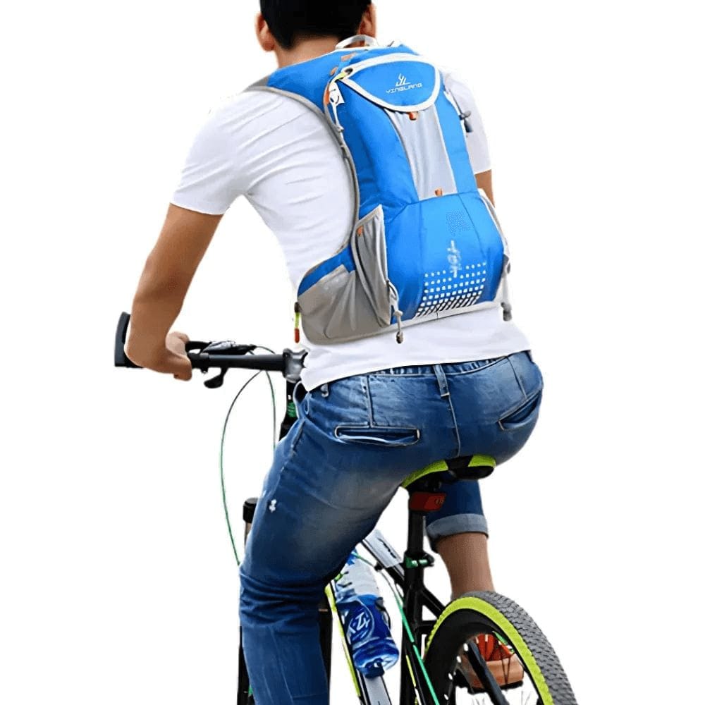 Trinkrucksack mit 2L System – Ultraleichter Camelbak Rucksack zum Radfahren & Wandern, wasserabweisend