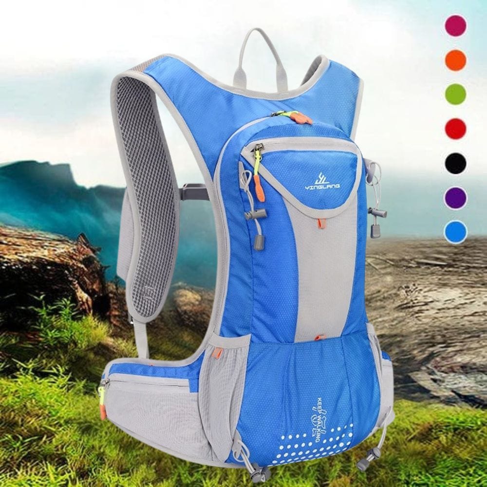 Trinkrucksack mit 2L System – Ultraleichter Camelbak Rucksack zum Radfahren & Wandern, wasserabweisend