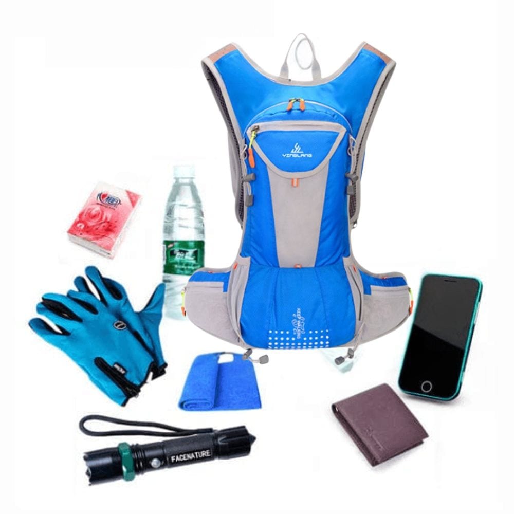 Trinkrucksack mit 2L System – Ultraleichter Camelbak Rucksack zum Radfahren & Wandern, wasserabweisend