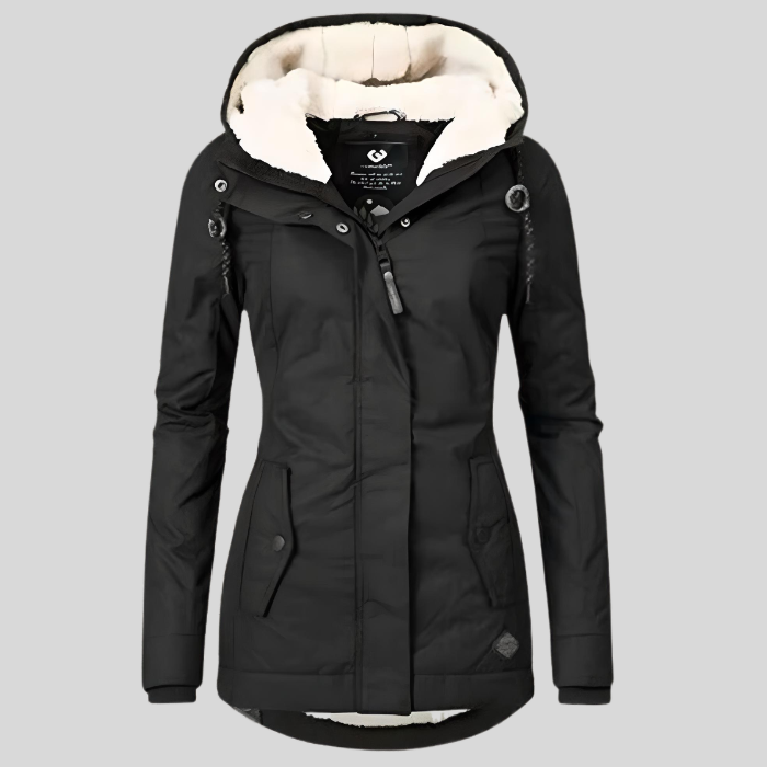 Women's Waterproof Rain Jacket | Adjustable Hood, Extended Hem & Ideal for All-Weather Protection