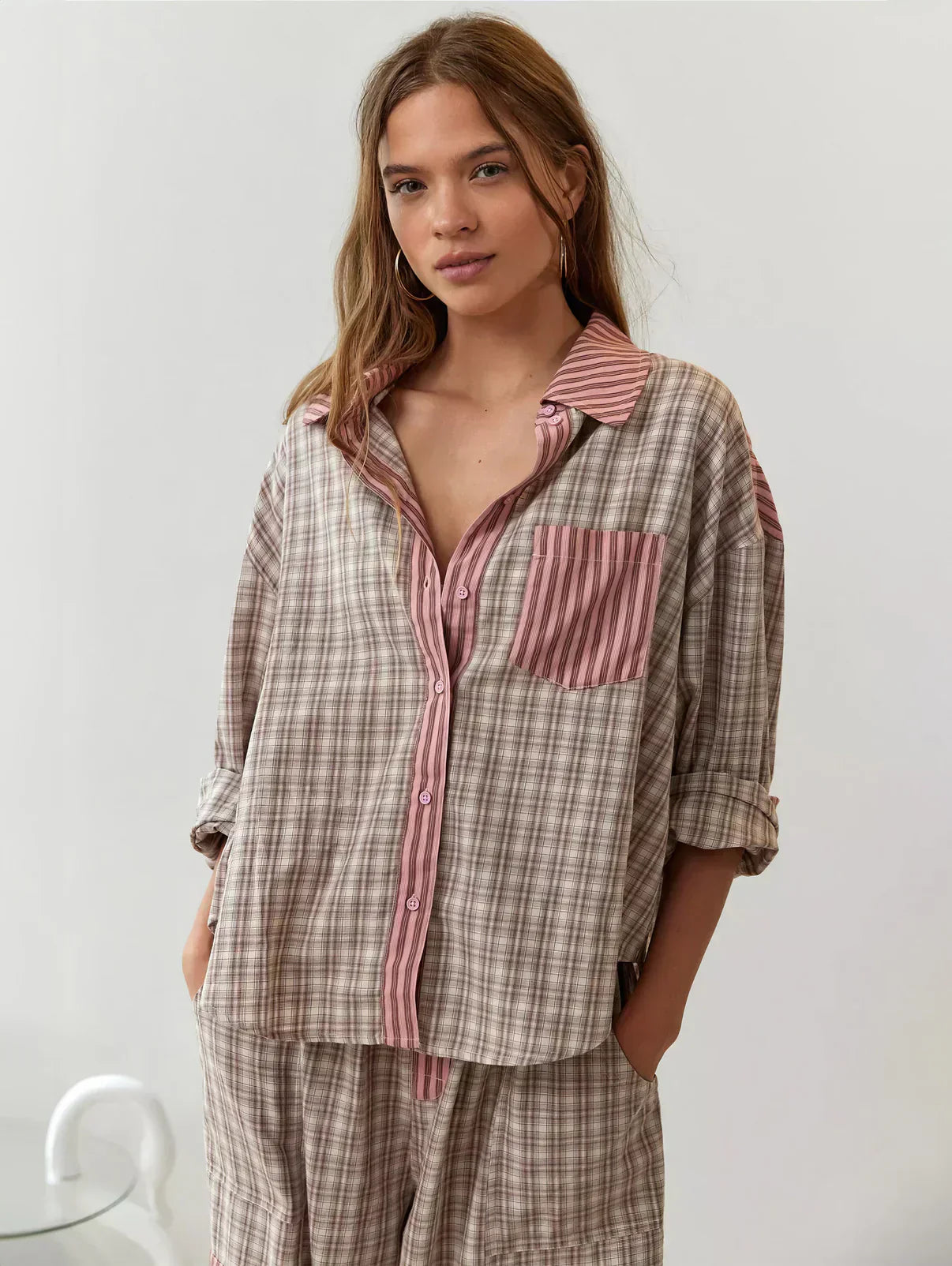 Women's Soft Cotton Pyjama Set | Lightweight, Breathable & Ideal for Relaxing Evenings at Home