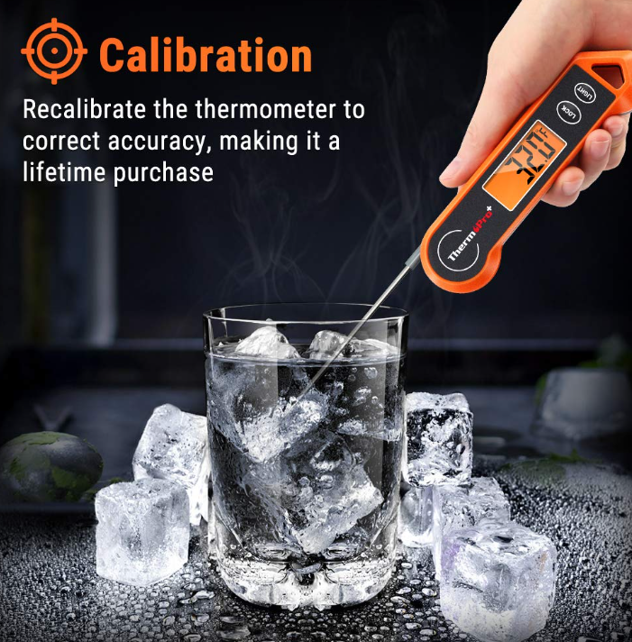 ThermoPro Digitales Küchenthermometer mit Sonde – Grillthermometer & Kerntemperatur-Messgerät
