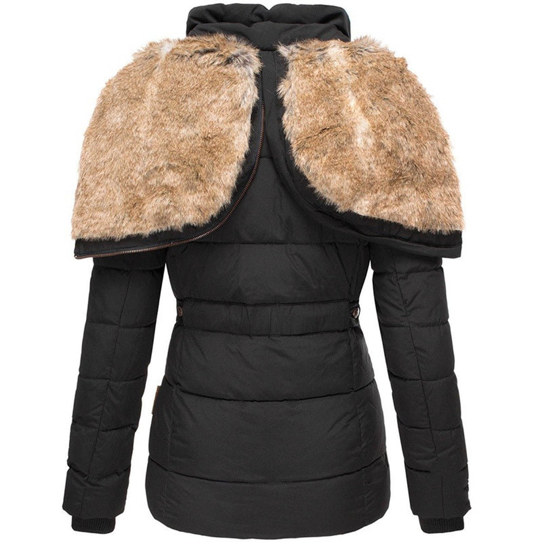 Women's Insulated Puffer Jacket | Slim Fit, Hooded Design for Cold Weather Comfort