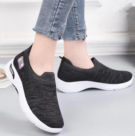 Women's Cushioned Orthopedic Slip-On Trainers | Lightweight, Flexible Fit & Enhanced Comfort for Active Lifestyle