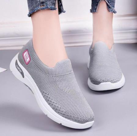 Women's Cushioned Orthopedic Slip-On Trainers | Lightweight, Flexible Fit & Enhanced Comfort for Active Lifestyle