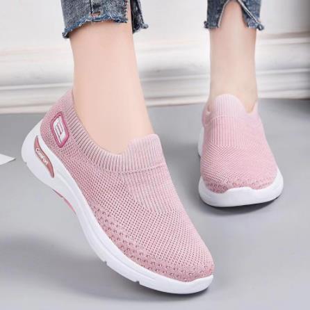 Women's Cushioned Orthopedic Slip-On Trainers | Lightweight, Flexible Fit & Enhanced Comfort for Active Lifestyle