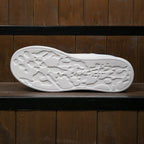 Women’s Clean White Leather Sneakers | Minimalist Design, Cushioned Insole & Ideal for Everyday Casual Wear