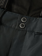Herren Thermo-Skihose wasserdicht – Mit abnehmbaren Hosenträgern für Wintersport und Outdoor