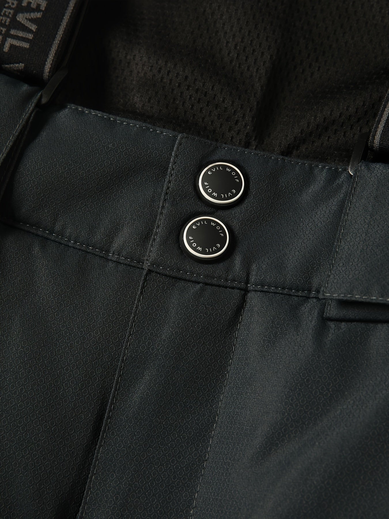 Herren Thermo-Skihose wasserdicht – Mit abnehmbaren Hosenträgern für Wintersport und Outdoor