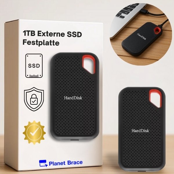 Disque SSD externe 1 To – SSD portable ultra-rapide
