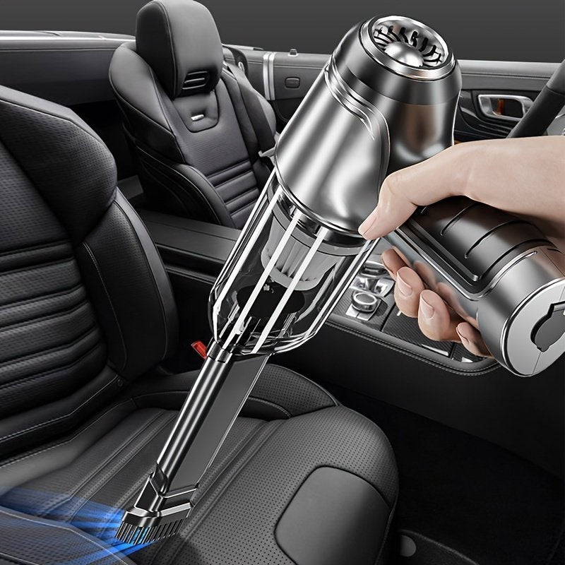 PowerClean: Aspirapolvere Portatile Senza Fili – Ideale per Auto e Casa