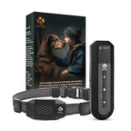 Halsband Hund mit Strom – Trainingshalsband mit Fernbedienung, Halsband mit Strom für Hunde, Vibrationshalsband tauber Hund