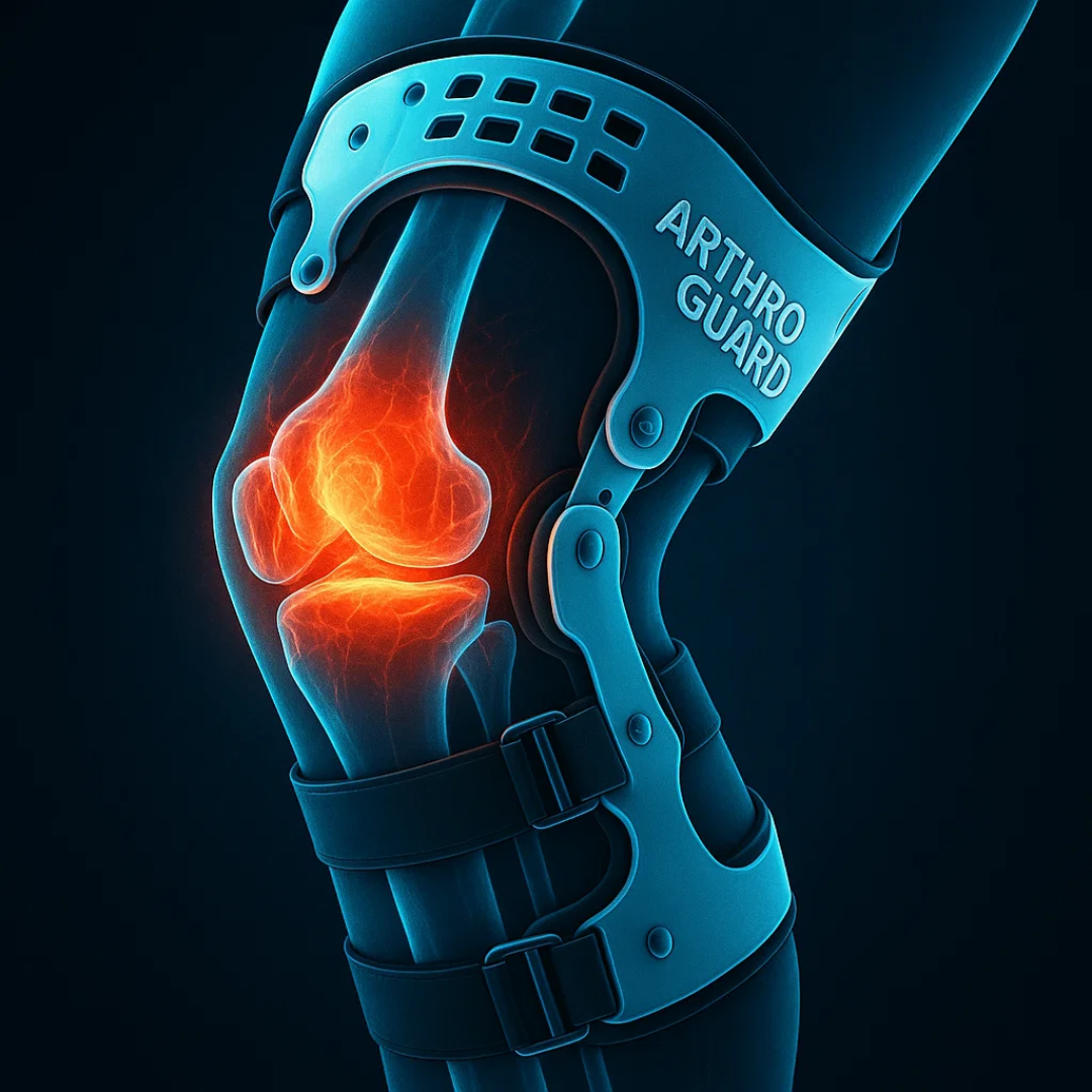 Knieschiene – entlastende Knieorthese bei Arthrose und Schmerzen, stabilisierende Schiene Kreuzbandriss