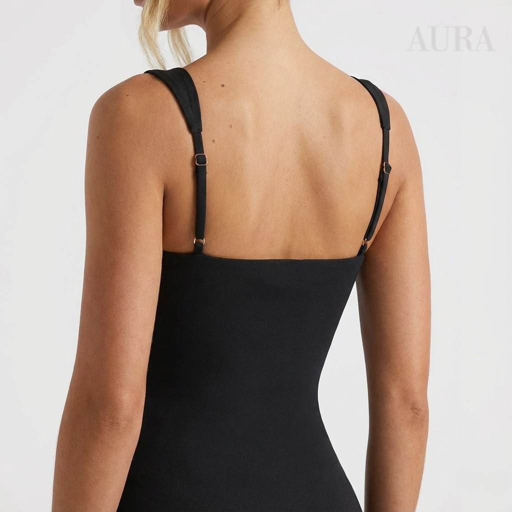 Formal Slip Maxi Dress | Open Back, Comfortable Fit & Ideal for Summer Weddings and Evening Events