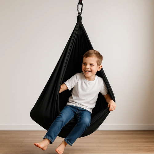 Altalena Sensoriale per Autismo – Amaca Terapeutica da Interno ed Esterno