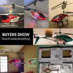 Mini Hubschrauber ferngesteuert mit Kamera – RC Helikopter S107H für Indoor Flugspaß