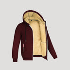 Men´s Fleece Lined Hoodie Full Zip