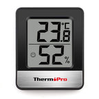 Thermo Hygrometer Testsieger – ThermoPro TP49 Mini Wetterstation für präzise Temperatur- und Feuchtigkeitsmessung