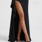 Formal Slip Maxi Dress | Open Back, Comfortable Fit & Ideal for Summer Weddings and Evening Events