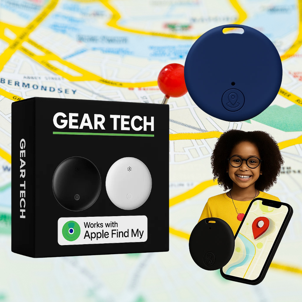 Localizzatore GPS per Bambini | Tracciamento in Tempo Reale, Impermeabile e Lunga Durata della Batteria per la Tranquillità