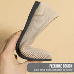 Ergonomic Pain-Relieving Ballerina Flats | Non-Slip, Breathable & Ideal for Foot Health and Everyday Wear