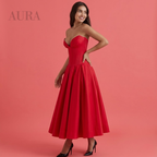 Strapless Midi Dress