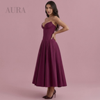 Strapless Midi Dress