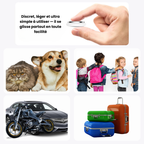Tracker vélo étanche et discret, traceur pour vélo longue distance avec GPS traceur vélo compatible iOS