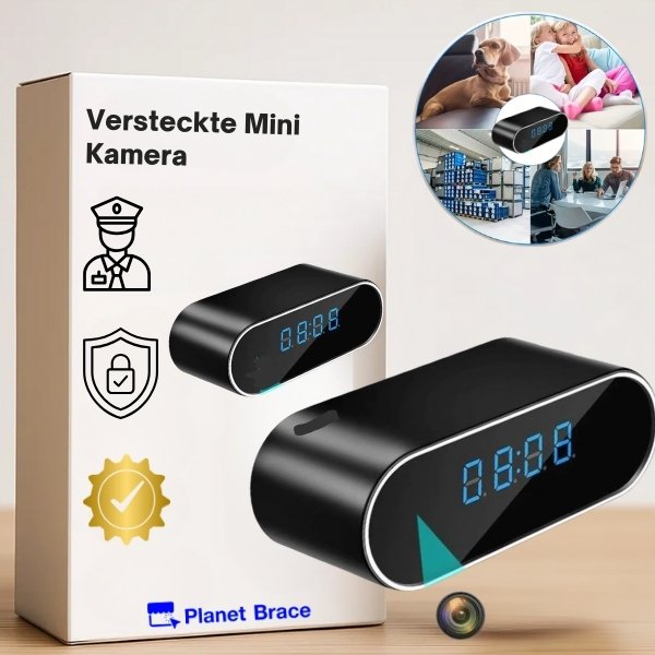Caméra mini cachée – Caméra de surveillance sans fil et discrète
