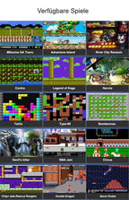 Retro Konsole im Gameboy-Stil mit 500 Spielen – Ausgefallenes Geschenk für 10-jährige Jungs