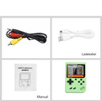 Retro Konsole im Gameboy-Stil mit 500 Spielen – Ausgefallenes Geschenk für 10-jährige Jungs