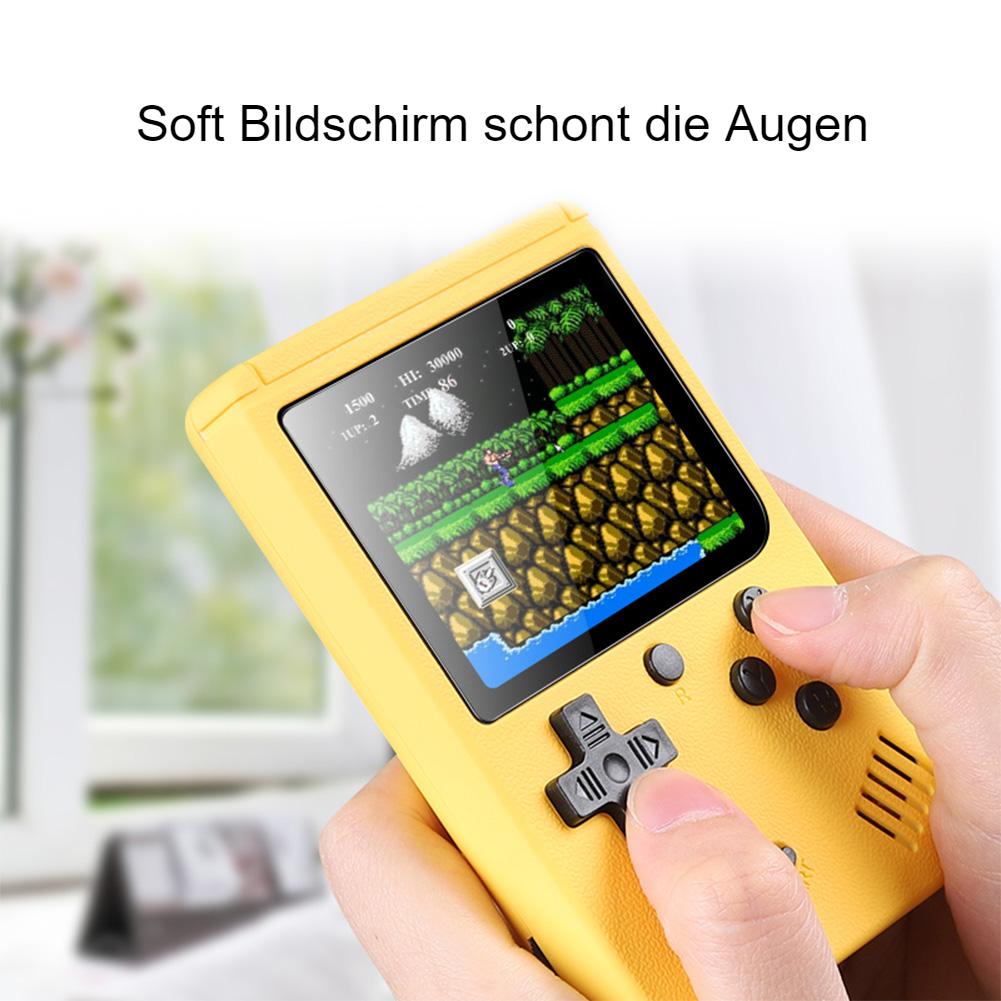 Retro Konsole im Gameboy-Stil mit 500 Spielen – Ausgefallenes Geschenk für 10-jährige Jungs