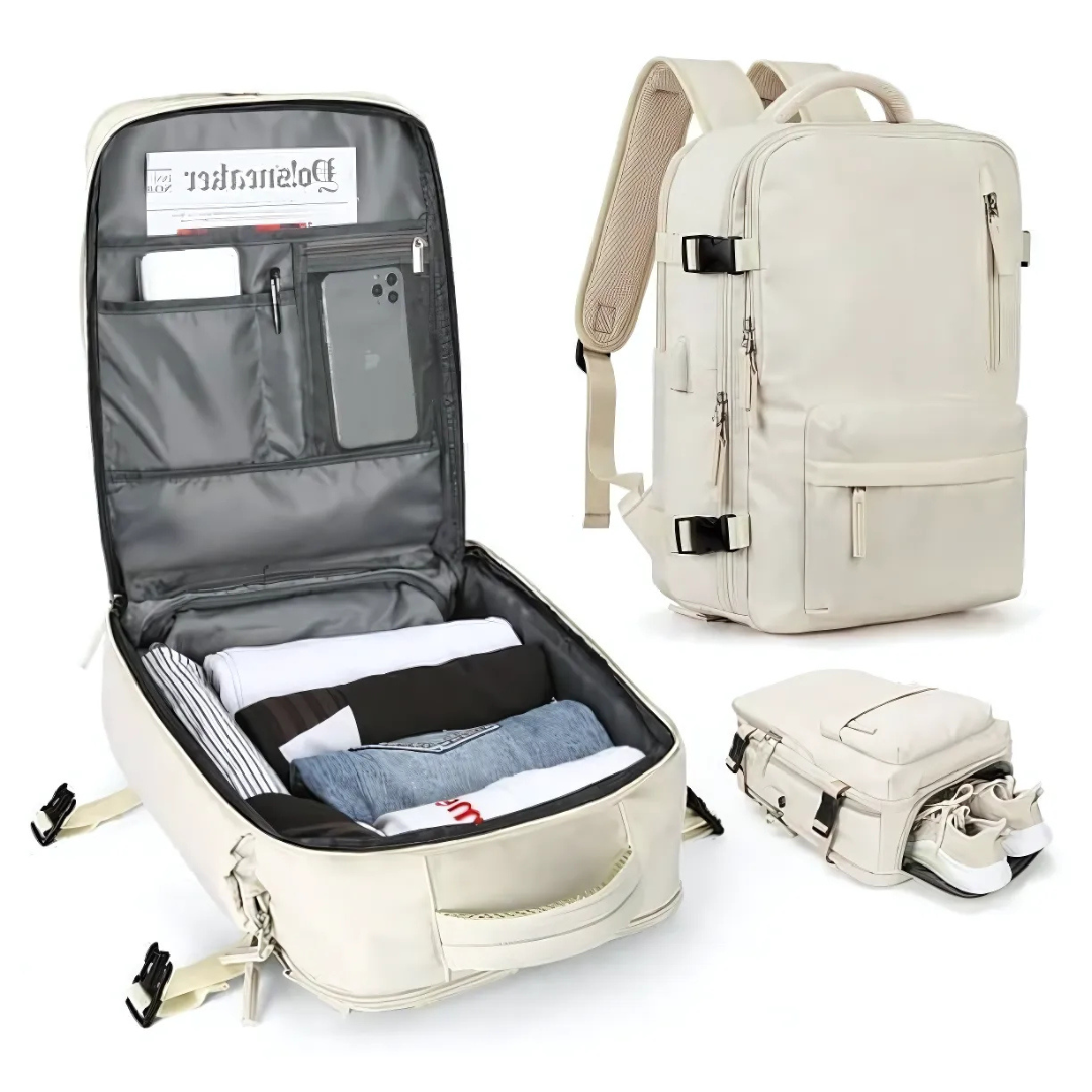 Damen Reiserucksack – wasserdichter Travel Rucksack für Frauen, vielseitiger Reiserucksack für unterwegs