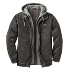 Mens Cotton Hooded Jacket