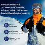 Wasserdichte beheizte Handschuhe für den Winter – langanhaltende Wärme und Touchscreen