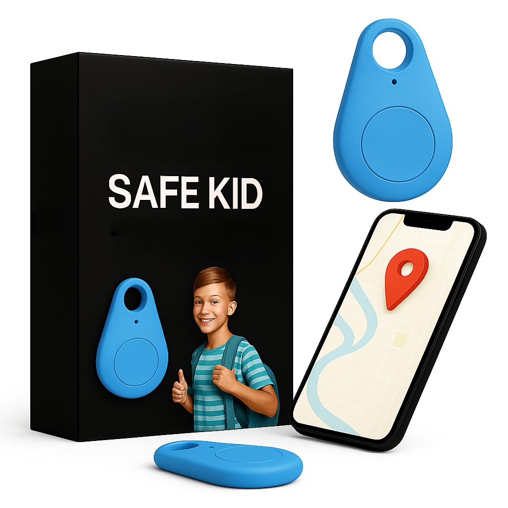 Localizzatore GPS per Bambini | Impermeabile, Posizione in Tempo Reale e Avvisi SOS per la Sicurezza dei Bambini