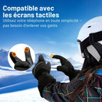Wasserdichte beheizte Handschuhe für den Winter – langanhaltende Wärme und Touchscreen