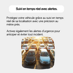 Tracker GPS voiture sans abonnement discret et magnétique, localisateur GPS pour voiture type airtag