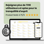 Tracker vélo étanche et discret, traceur pour vélo longue distance avec GPS traceur vélo compatible iOS