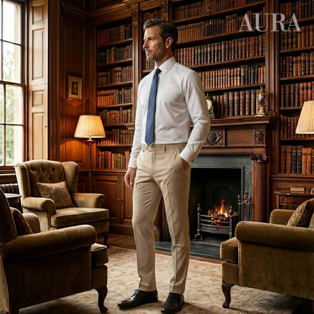 Men's Tailored Slim Fit Three-Piece Suit | Single-Breasted Jacket & Waistcoat for Business, Weddings & Formal Events