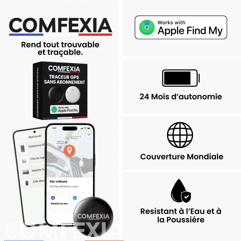 GPS Tracker Ohne Abonnement – Kompatibel mit Android & iOS