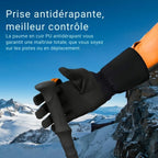 Wasserdichte beheizte Handschuhe für den Winter – langanhaltende Wärme und Touchscreen