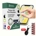 Traceur GPS pour vélo étanche et discret avec gps sur vélo et miniature GPS tracker longue distance
